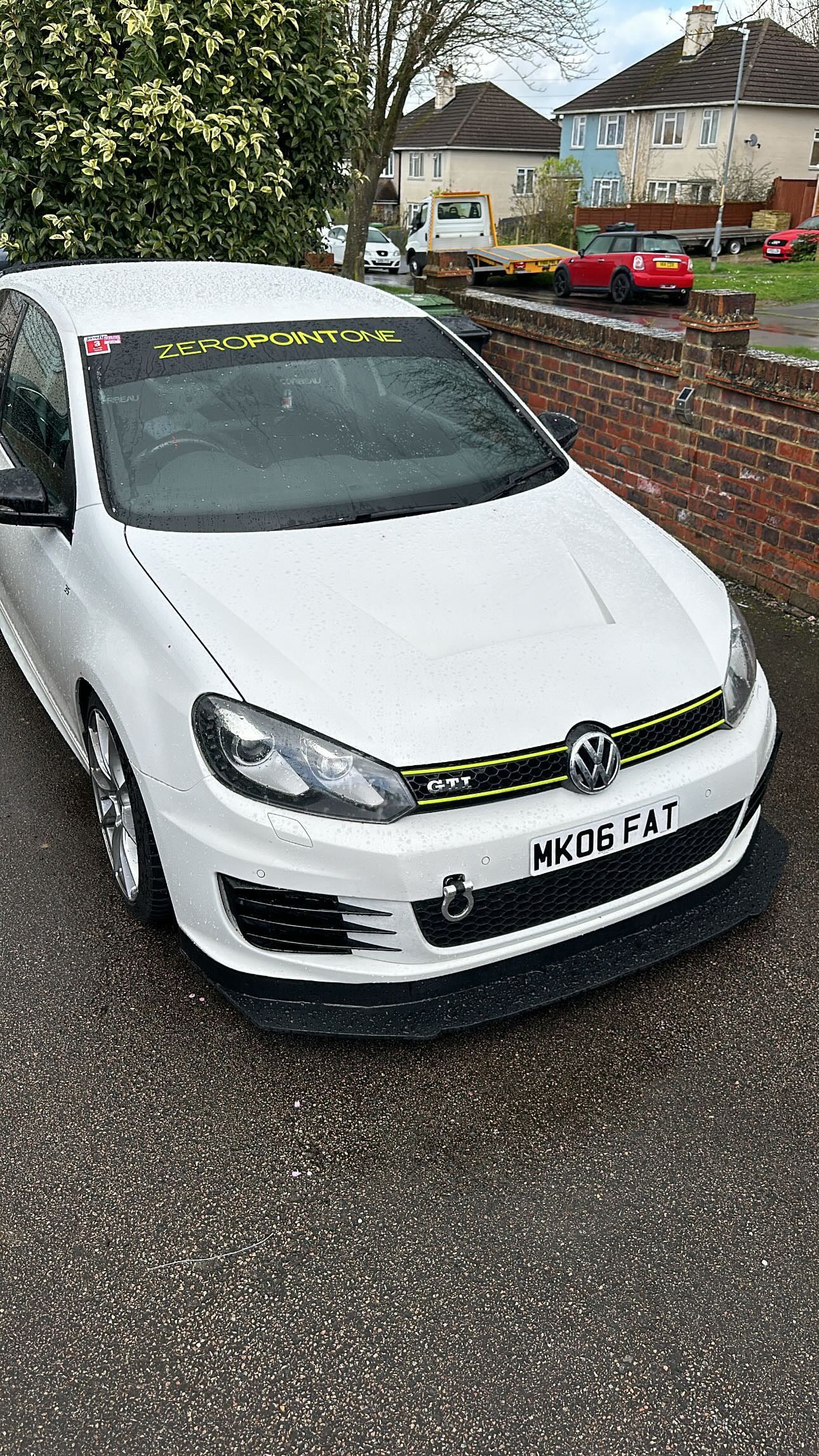VW Mk6 Golf Gti chassis mount splitter
