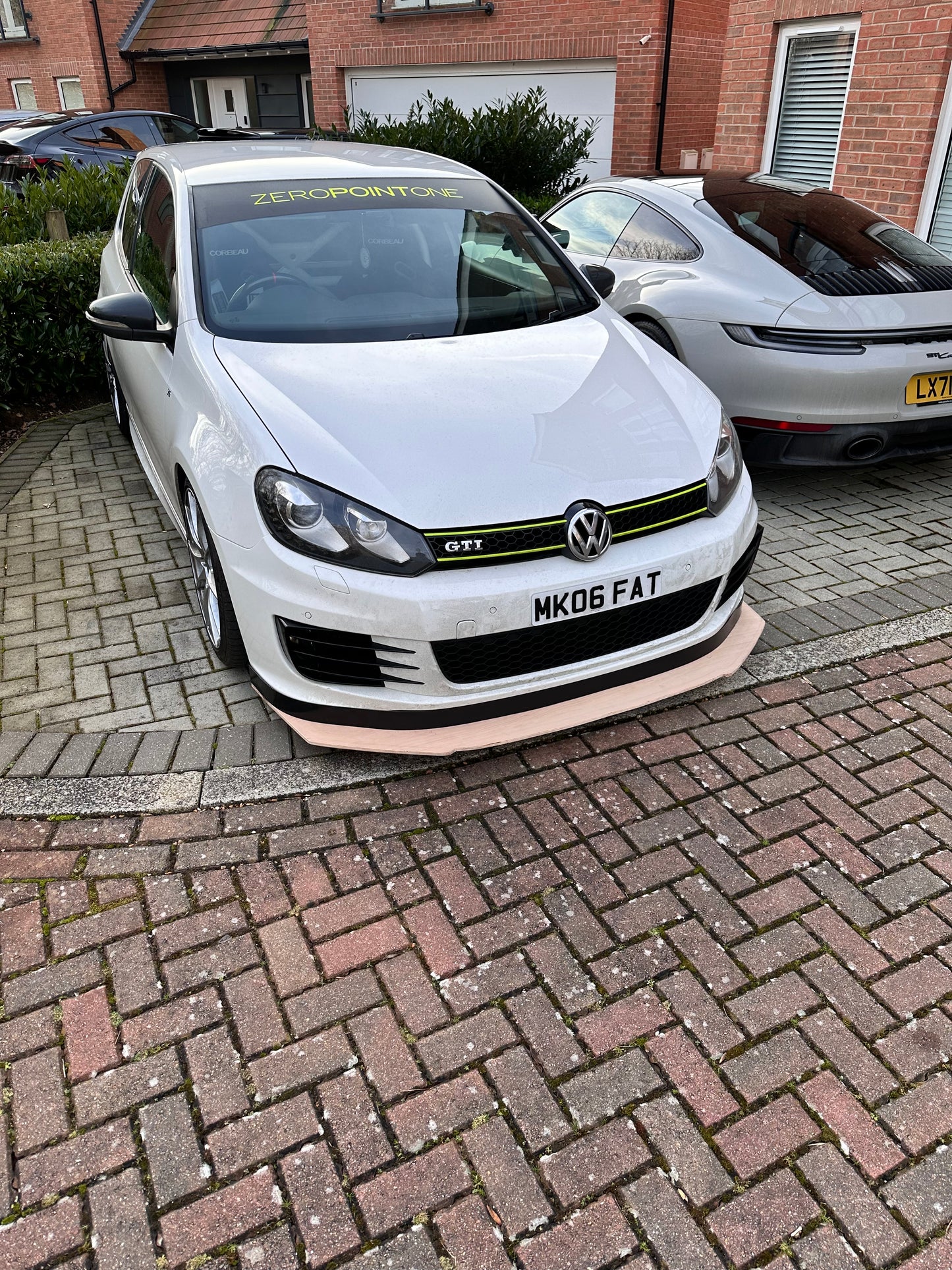 VW Mk6 Golf Gti chassis mount splitter