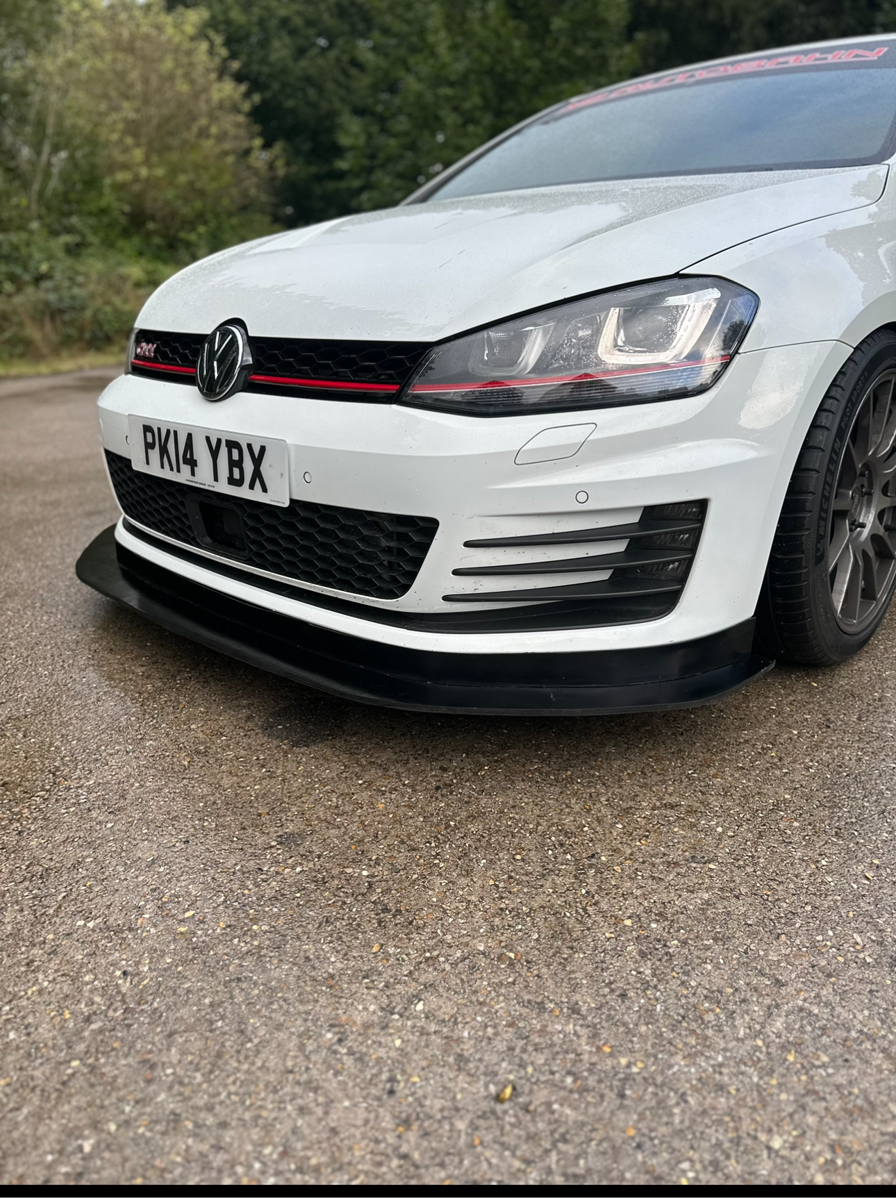 VW Mk7 Golf Gti chassis mount splitter