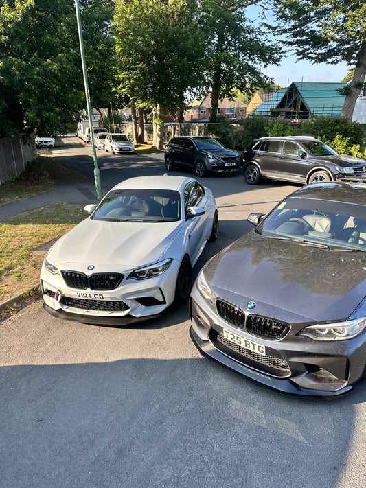 BMW F87 M2/M2C Chassis mount splitter