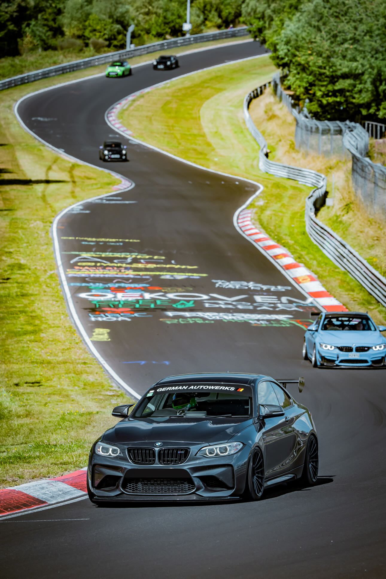 BMW F87 M2 OG Chassis Mount Splitter