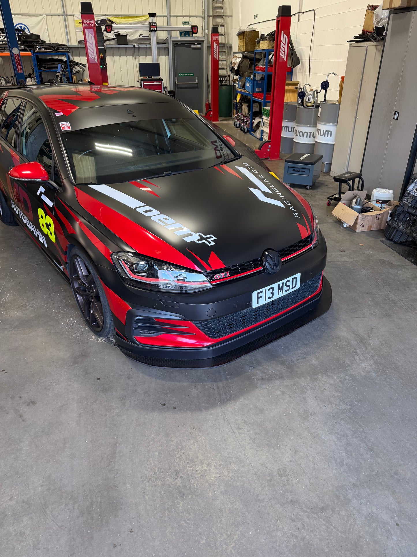 VW Mk7/7.5 Golf Gti chassis mount splitter